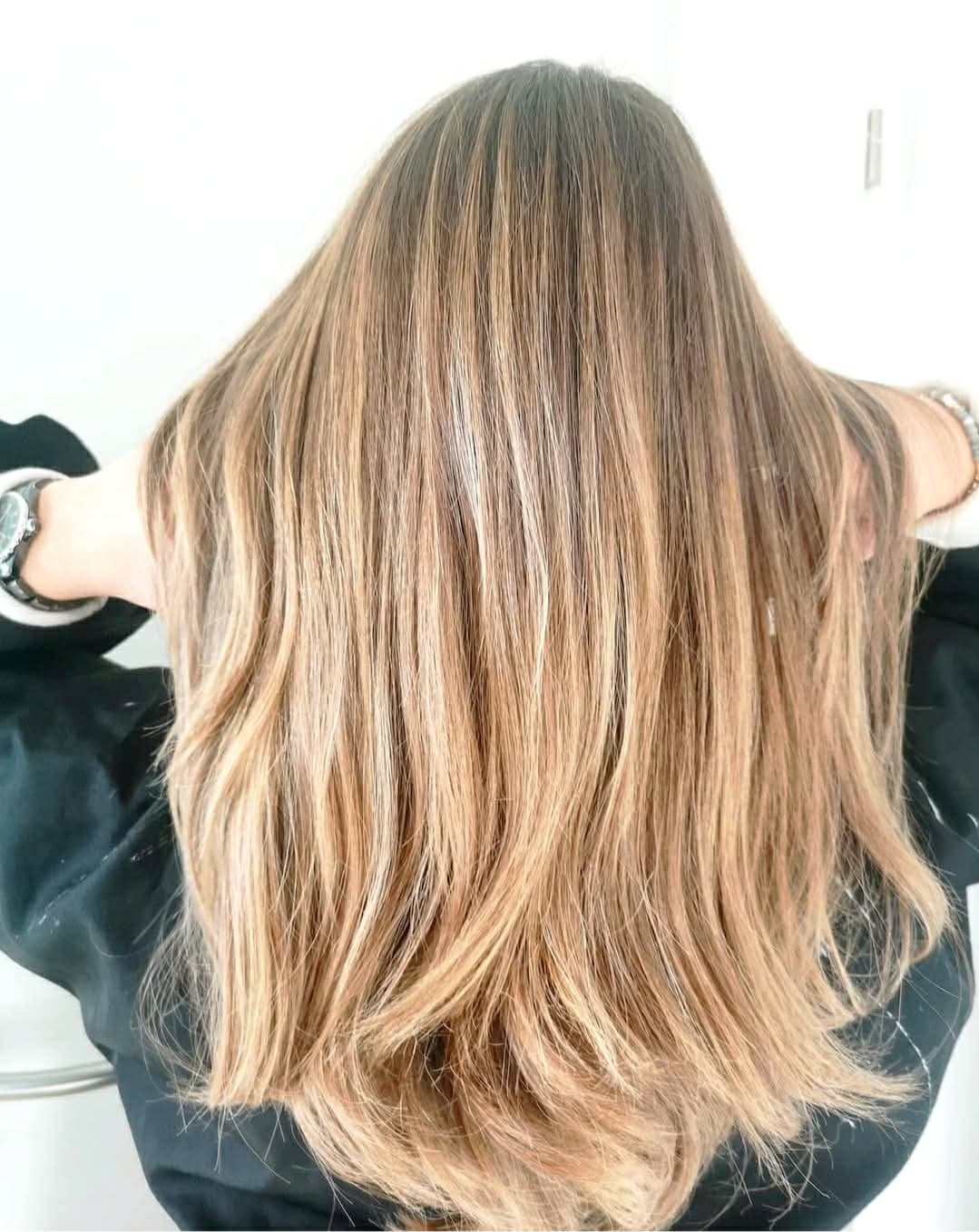 Ombré hair — réalisation Syne Coiffure
